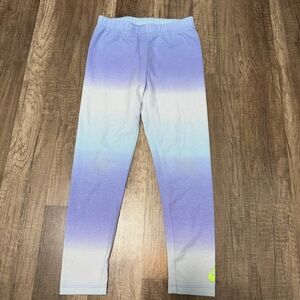 Nike active leggings ombré blue, size 6-7